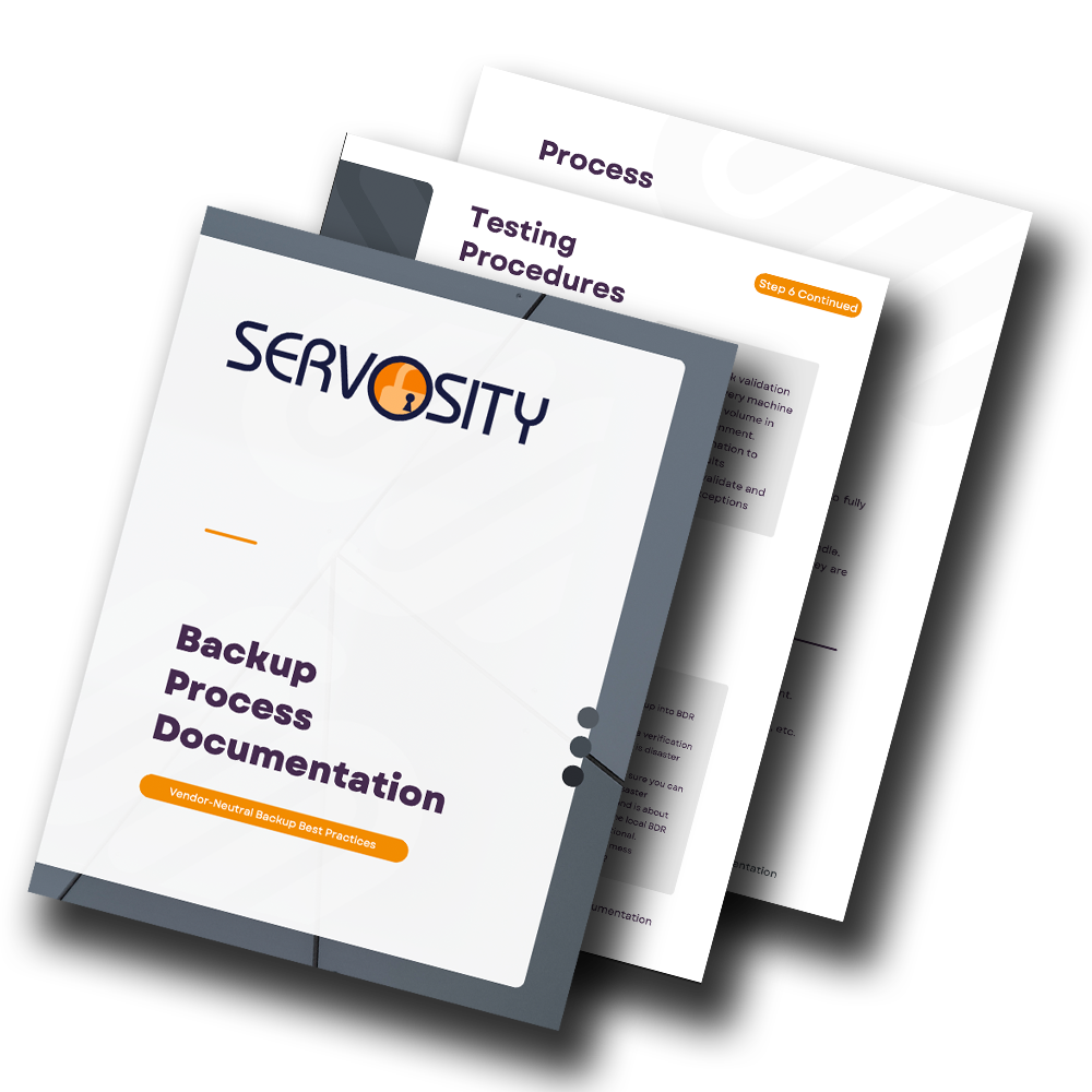 Download Servosity's Process Updated
